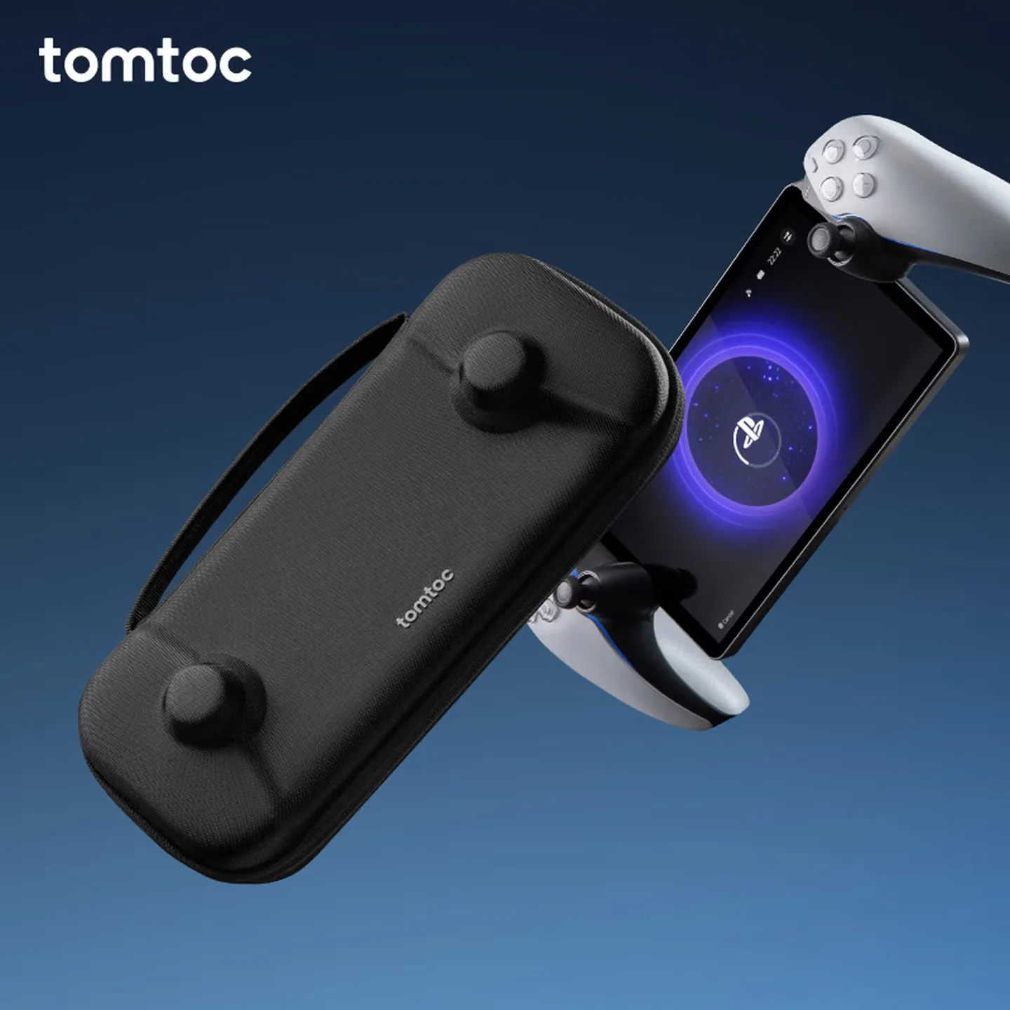 

Protective Carrying Case for PS Portal Remote Player, Portable Storage Pouch with Military Grade Protection for Charging Cable