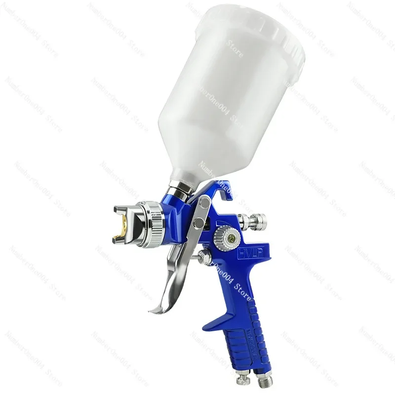 

H827 Pneumatic Spray Gun - 1.4/1.7/2.0mm Nozzle with Pressure Gauge for Auto/Furniture Paint Repair