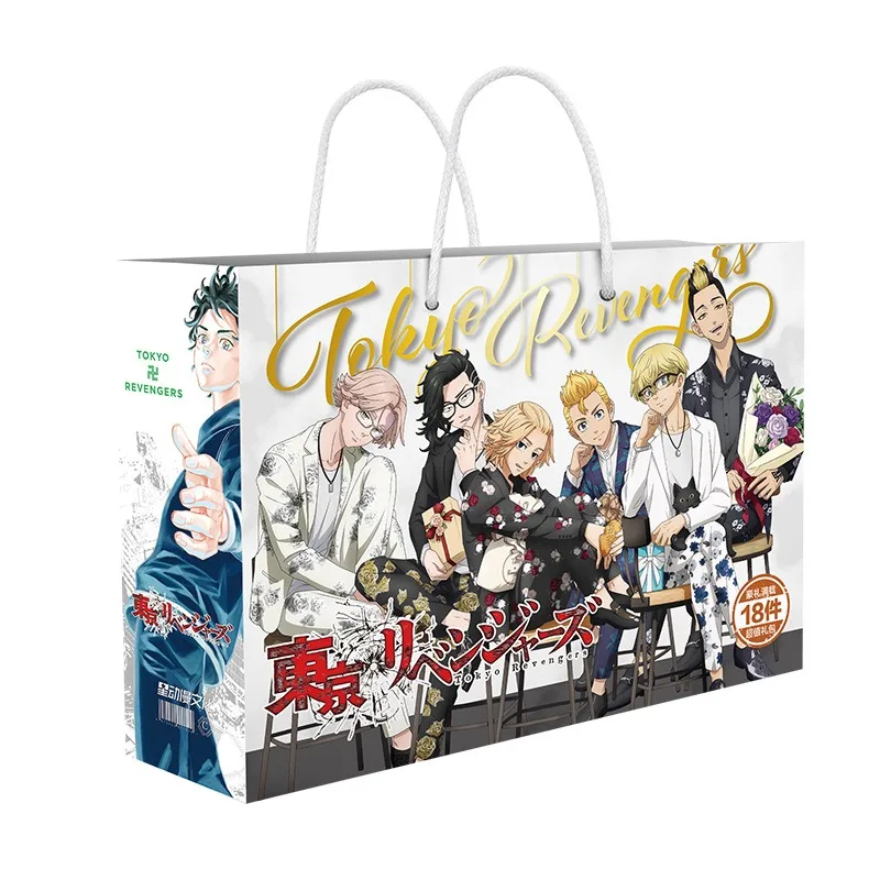 

Аниме Lucky Gift Bag Токио Мстители Коллекция игрушек Открытка Плакат Закладка Ломо-карты