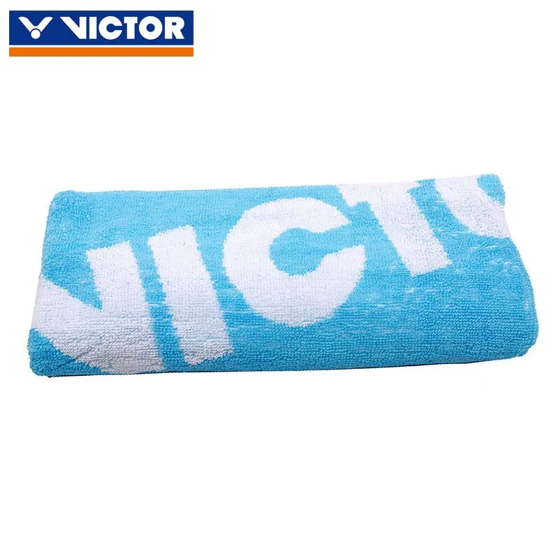 Toalla de pesca de bádminton deportiva Original VICTOR, toallita absorbente antiadherente gruesa para senderismo, escalada, toalla de algodón para manos 40*85cm