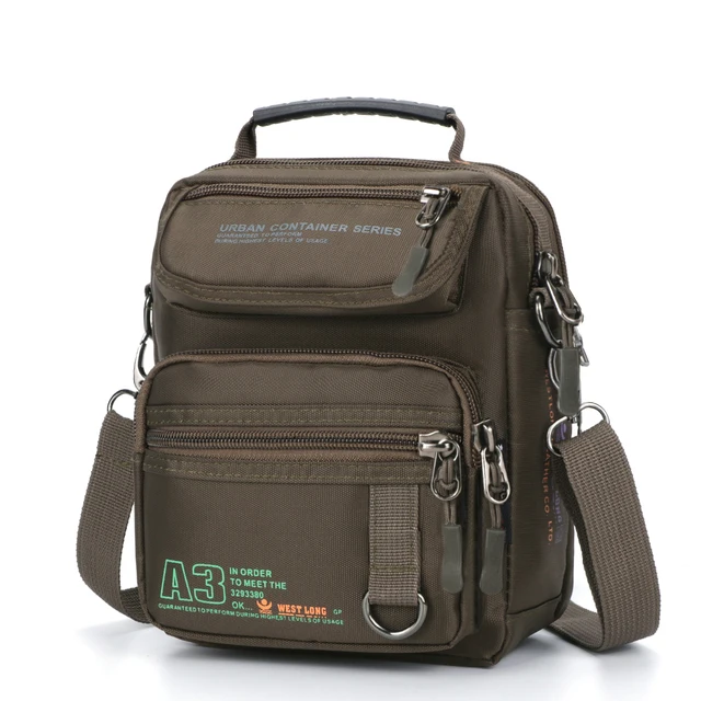 3707 Męskie torby kurierskie do biegania Casual Wielofunkcyjne małe torby podróżne Wodoodporne saszetki na ramię Wojskowe torby typu Crossbody