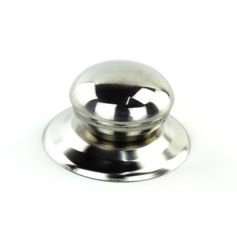 

Pot Lid Cover Replacement Knob Stainless Steel Cookware Handle Accessories Non Stick Easy Clean Kitchen Utensils