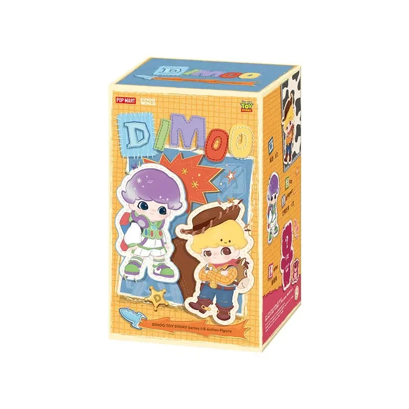 POP MART DIMOO TOY STORY Series 1/8 Action Figure Blind Box Toys Kawaii Caixa Caja Surprise Mystery Box Dolls Gift - view 6