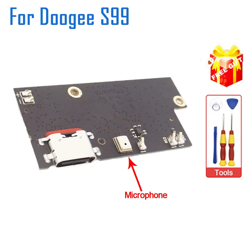 Doogee S99 USB Board New Original S98 Charge Port Base Plug Charging Board With Mic Accessories For DOOGEE S99 S98 Smart Phone