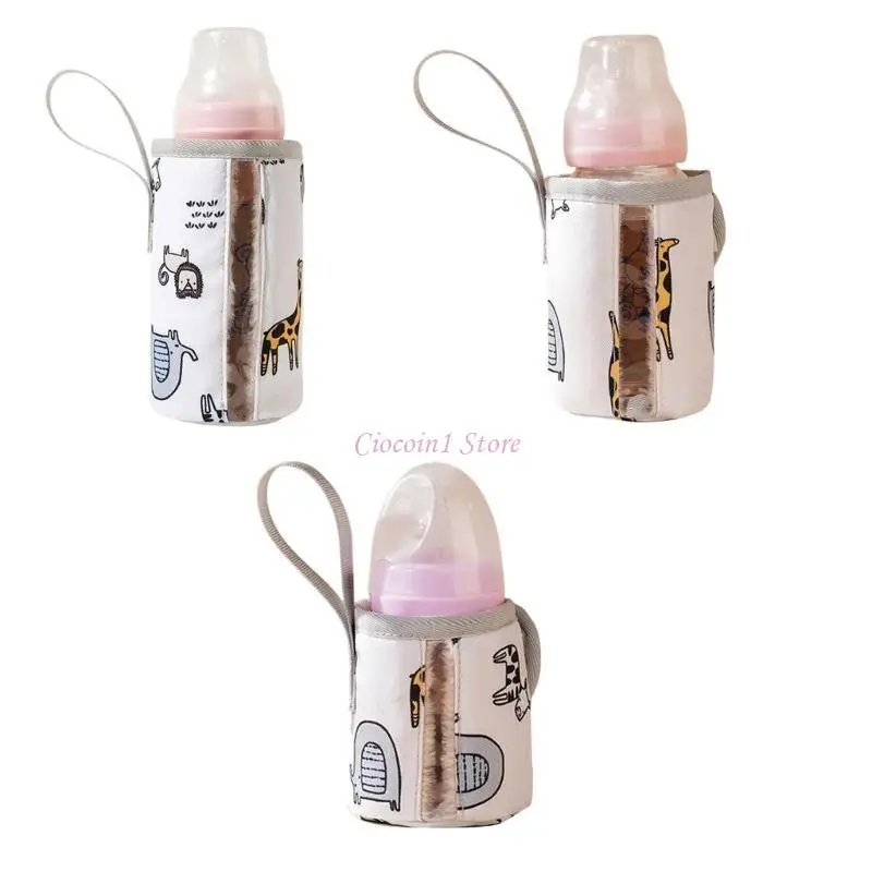 Y1UB Universal Baby Bottle Insulator Sleeve Baby Feeding Bottle Warm Cover Warm Keeping Cover Washable Milk Bottle Protector