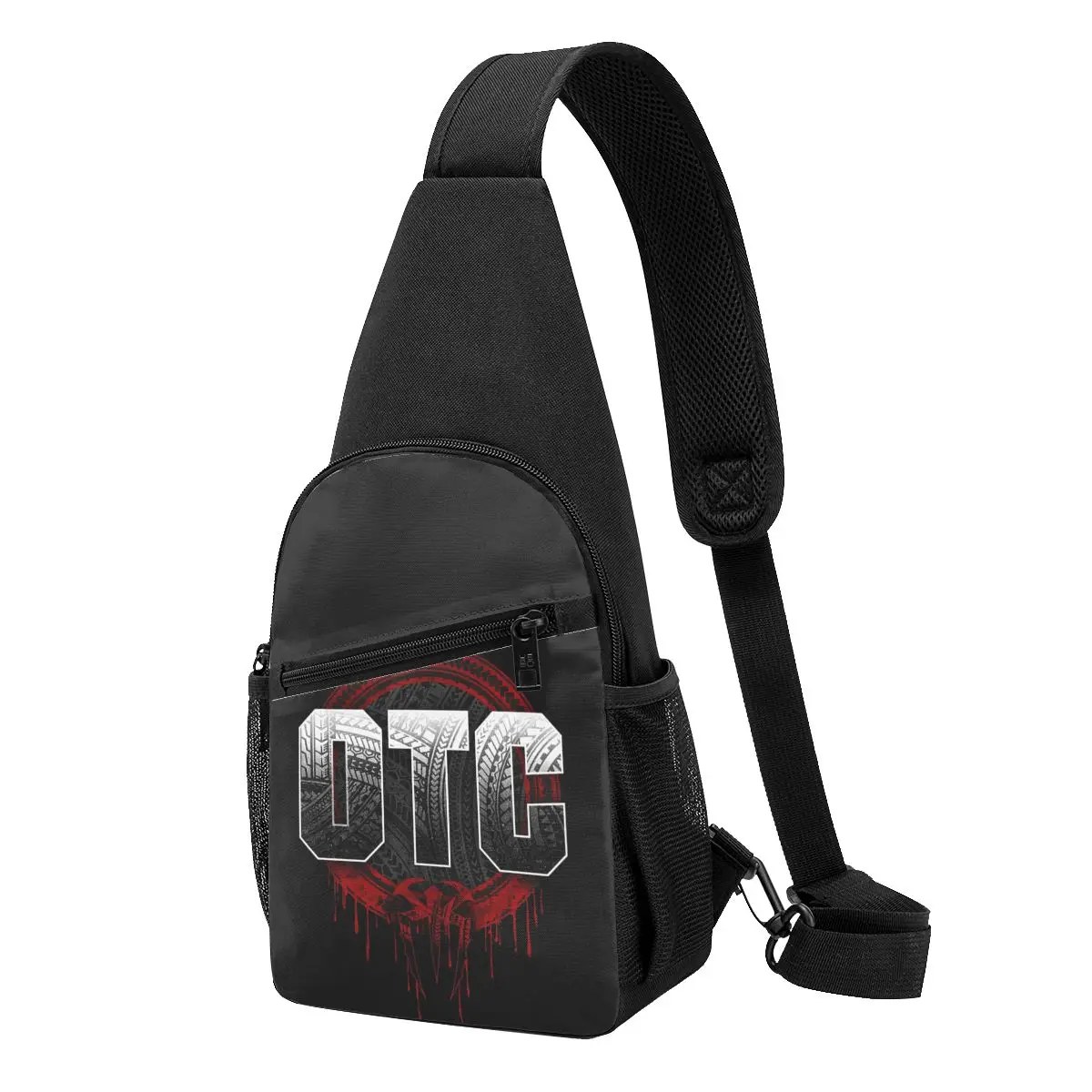 Wrestler Roman Reigns Wrestling Chest Bag Men Sling Crossbody Backpack Chest Bag Travel Hiking Daypack Shoulder Bag