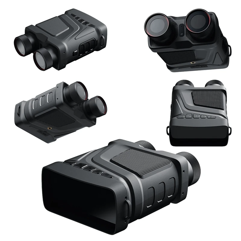 Night Vision Binoculars 850Nm Infrared HD 5X Digital Zoom Telescope Night Goggles For Hunting Camping Surveillance