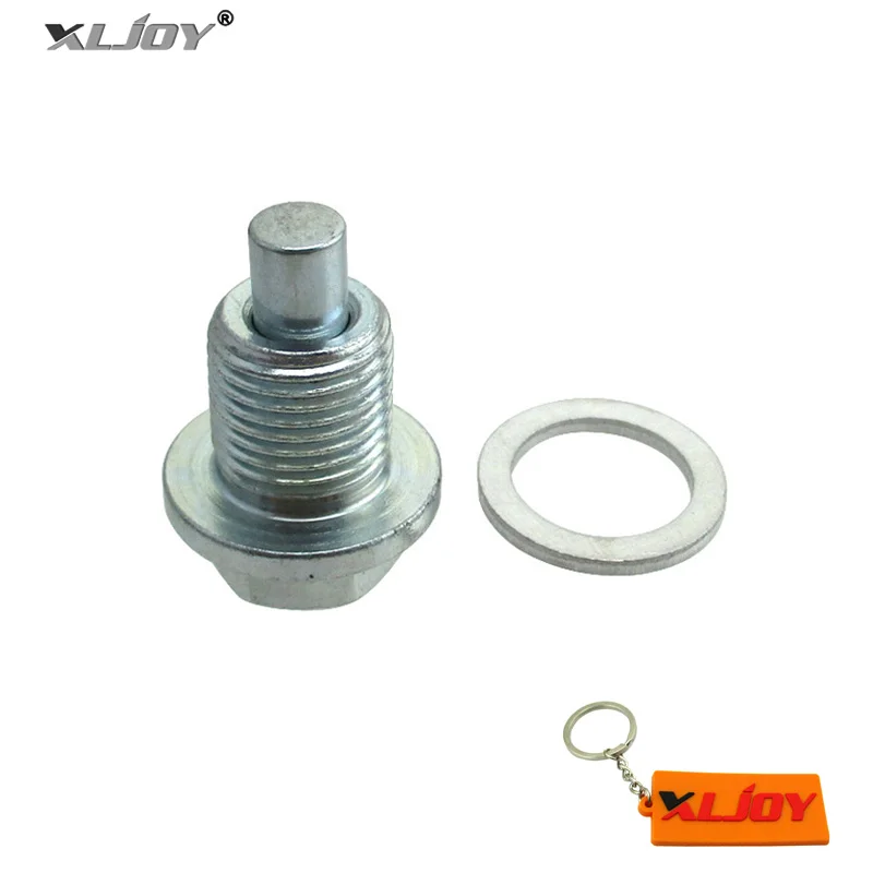 XLJOY Oil Drain Plug For Zongshen NC250 ZS177MM NC450 ZS194MQ Engine