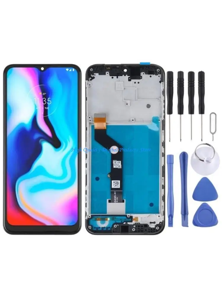 

U2JE LCD Screen and Digitizer Assembly for E7 XT2081-1 LCD Display Replacement