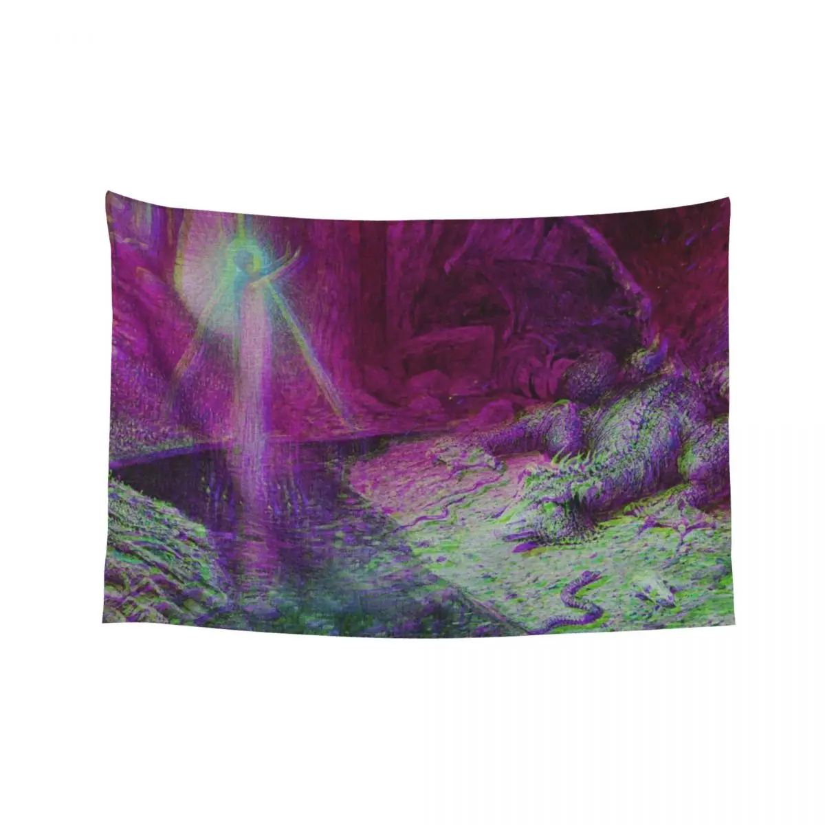 

Ethereal Angelcore Dragon Tamer Tapestry Home Decorations Room Decorations Aesthetics Decorative Wall Tapestry