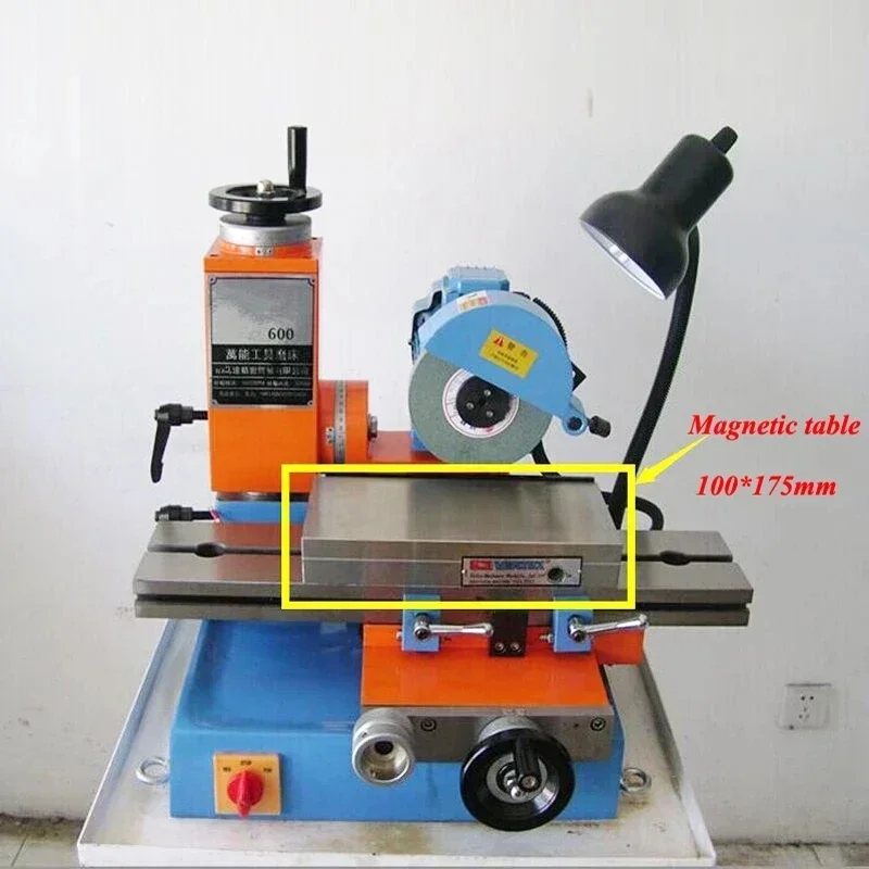 Magnetic Table 100*175MM For 600 Universal Grinding Machine And Equipment Small Surface End Mill Grinder Turning Tool Drill