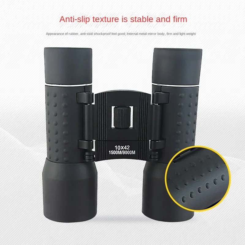 Telescope 10x42 Binocular High Definition High Power Low Light Night Vision Outdoor Camping New Glasses