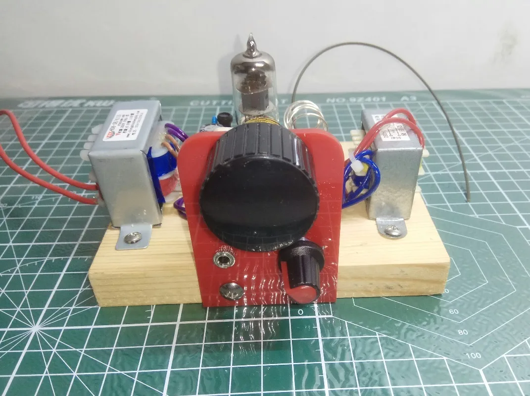 

6j1 Electronic Tube Super Regenerative FM Radio Kit Single Lamp FM Radio Aviation Band TVFM