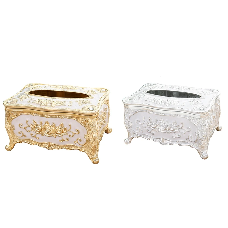 VOFUN-صندوق مناديل أكريليك رف ورقي عالمي ملحقات طاولة المكتب مكتب المنزل KTV فندق حامل حافظة السيارة #5