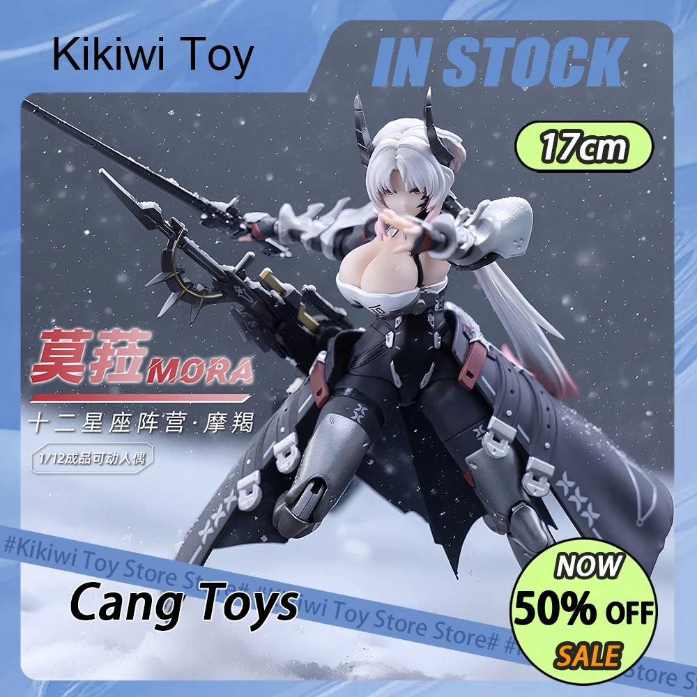 

Cang Toys 1/12 Mora Action Figure Twelve's War Capricorn Mecha Girl Figurine Collection Statue Model Doll Ornament Desk Toy Gift