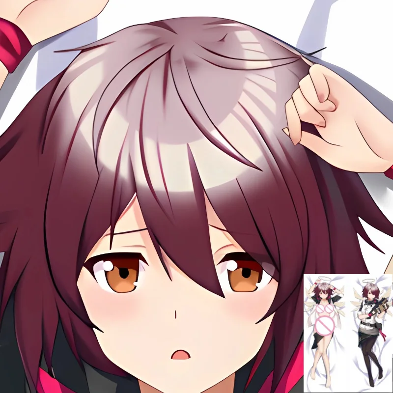 

DIY Customized Dakimakura Anime Exusiai Pillowcase Double-sided Print Hugging Body Decorative Pillow Cover Case Dropshipping