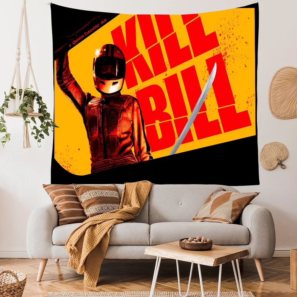 

Movie K-kill Bill Anmie 2025 Photography Background Kids Birthday Cake Smash Portrait Decor Backdrop Photo Studio