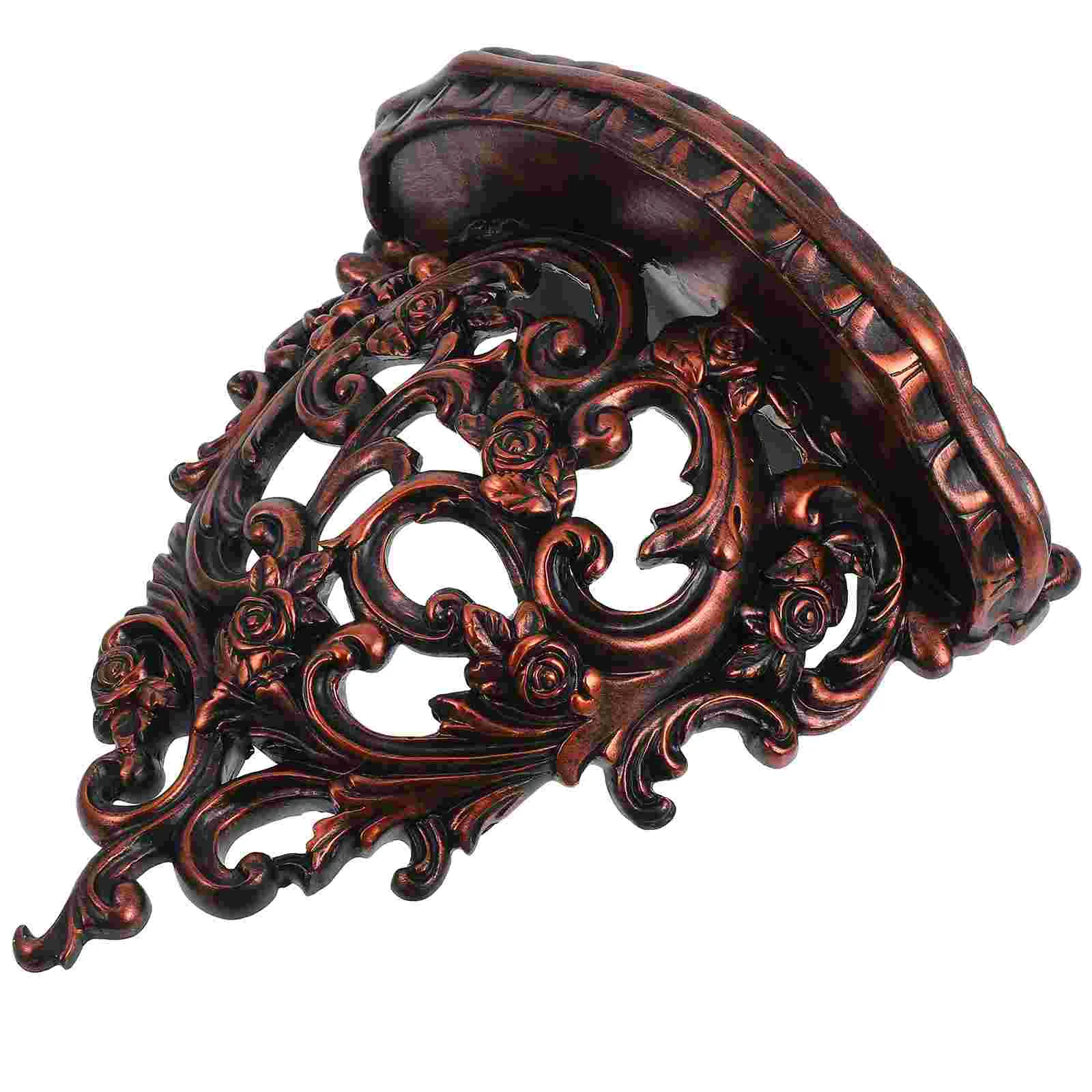 Wall Hanging Living Room Decorations Rack Shelf European Style Ornament Resin Home Storage Board Simple Holder