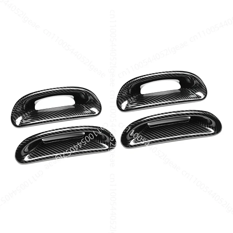 Sport Seat Back Trim Cover Carbon Fiber Interior Accessories Carbon Fiber Trim Frame for The Seat