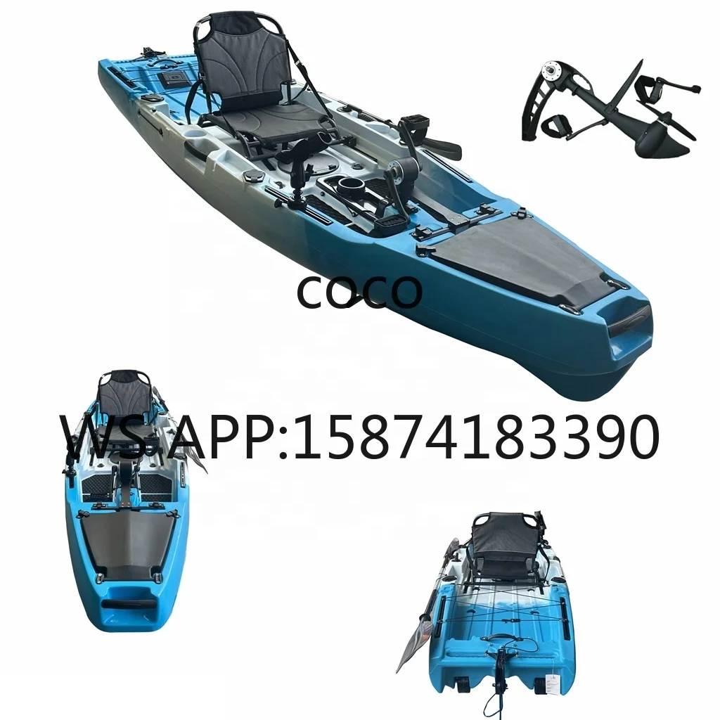 Hot Sale 10.5ft Sit On Top Fishing Pedal Kayak Popular Nice Price High Quality With Frame Seat Made In China