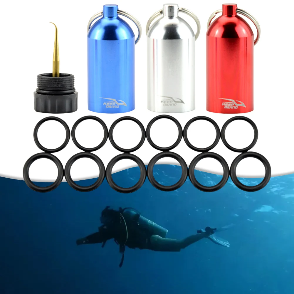 

Алюминиевый кейс для хранения газовых баллонов 58 мм (2,28 дюйма) x 22 мм (0,87 дюйма) с уплотнительными кольцами для клапанов газовых баллонов