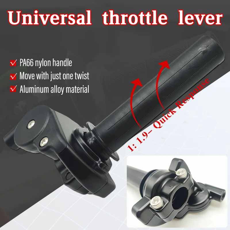 

FODUO 22mm Motorcycle Throttle Grips With Runner Mechanism For KTM HONDA YAMAHA KAWASAKI SUZUKI GasGas Accelerator Handle Bar