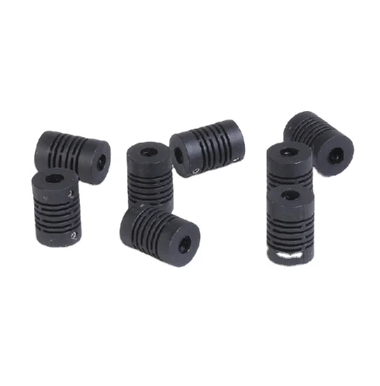 Small Size Plastic Flexible Shaft Coupling
