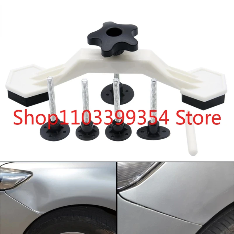 

Universal Car Dent Repair Body Damage Fix Tool Pulling Bridge Puller Dent Removal Glue Tabs Hand Repair Tools Kit Paintless