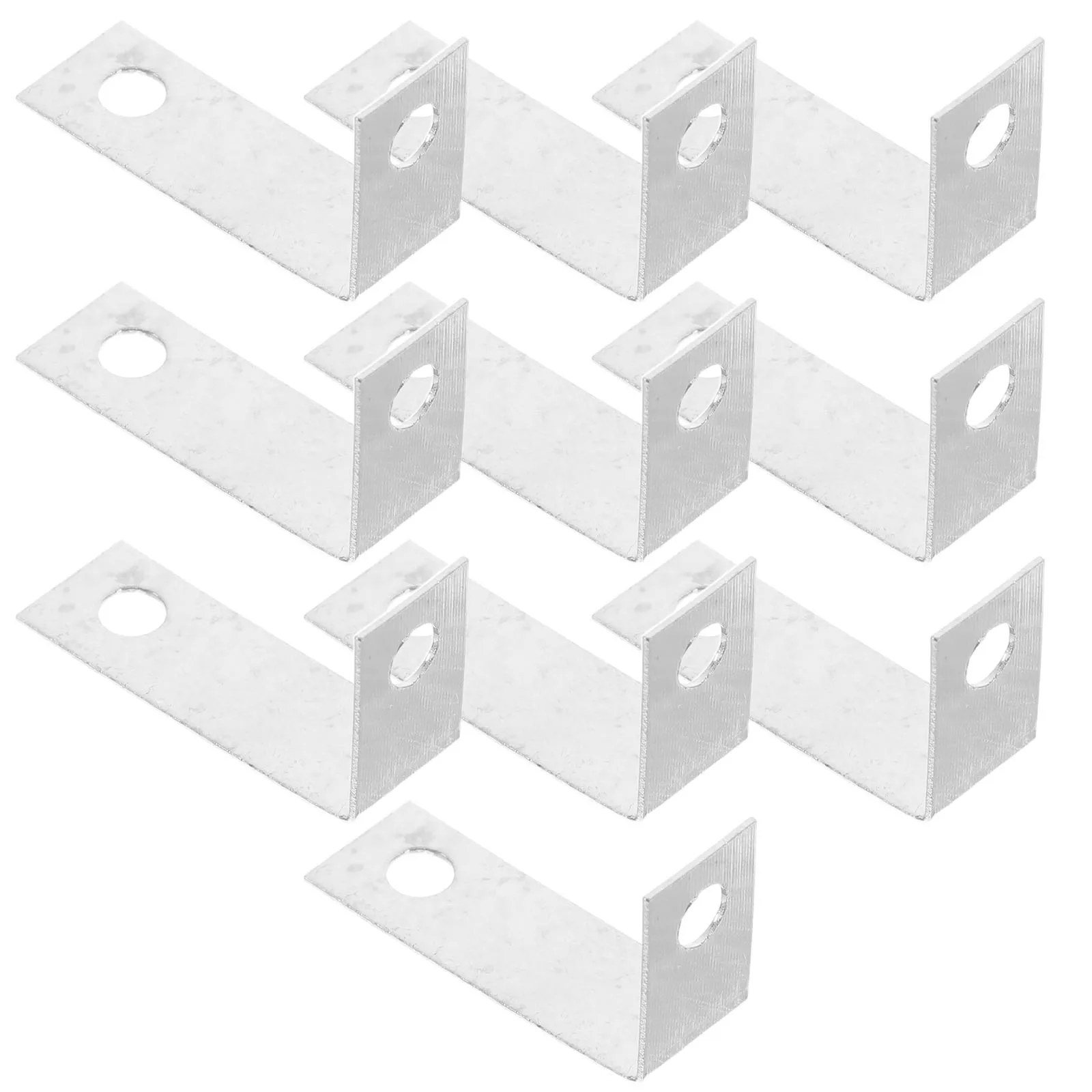 

10pcs Corner Brackets For Picture Frames L-Shaped Stainless Steel Frame Protectors Diy Framing Tool Kit Canvas Corner Clip Set