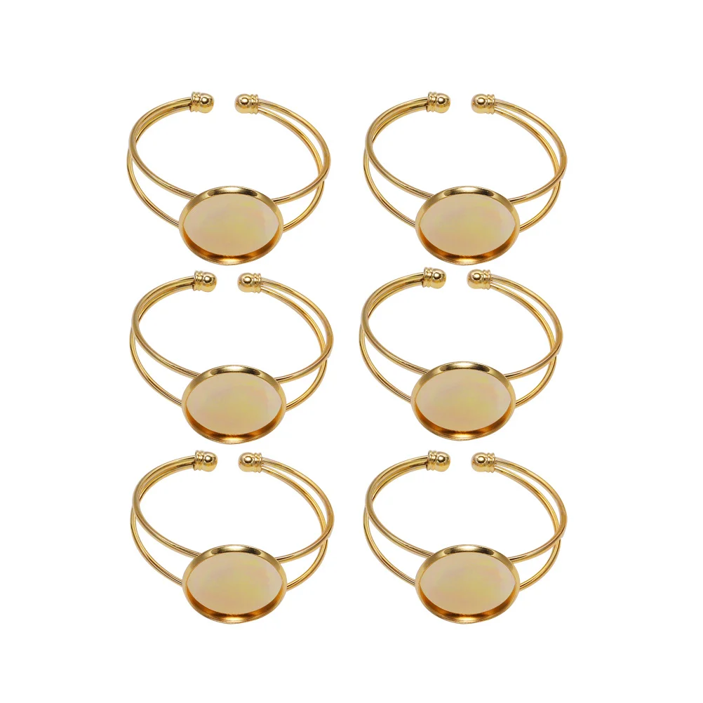 

6 шт., медные ободки для браслета, круглые 20 мм, прочный металл, устойчивый к ржавчине, кулон «сделай сам», изготовление ювелирных изделий, фото ювелирные изделия, кулон «сделай сам»