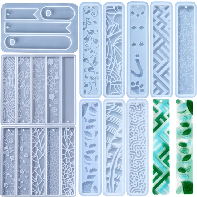 DIY wisiorek zakładka silikonowe formy kryształowa żywica epoksydowa forma odlewnicza na akcesoria do rękodzieła rzemiosło materiały do ​​wyrobu biżuterii