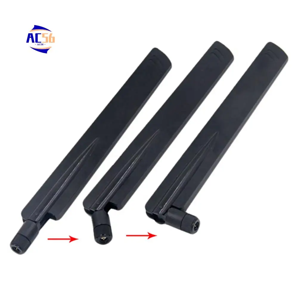 

AC56-18 Dbi 2,4 ГГц Wi-Fi антенный усилитель Wlan Router Connector Booster, черный