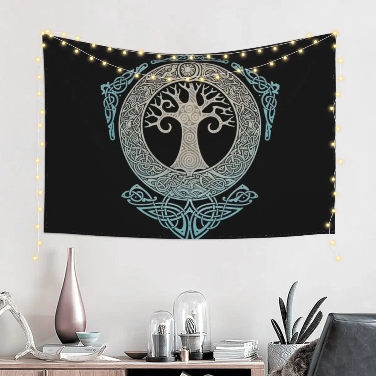 YGGDRASIL.TREE OF LIFE. Tapestry Bathroom Decor Home Decorators Tapestry