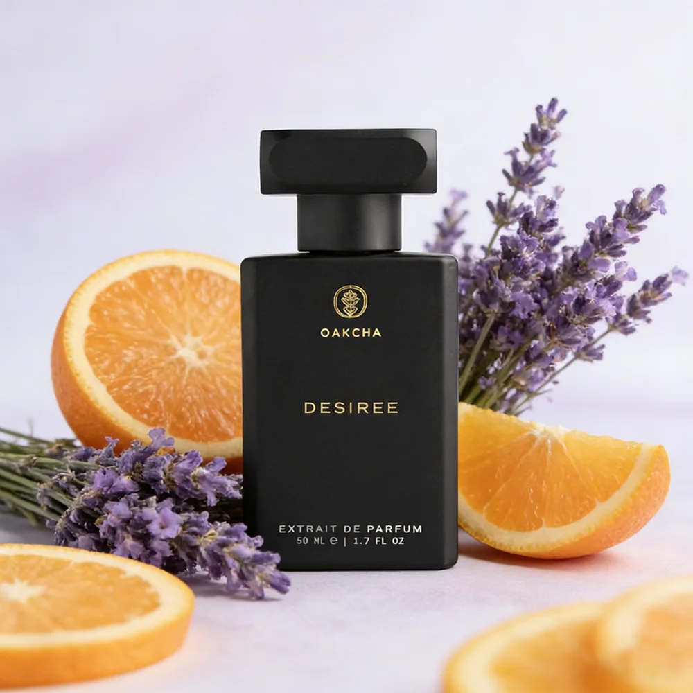 

OAKCHA DESIREE Extrait De Parfum Intense 50ml/1.7oz Unisex Travel Fragrance Warm Sweet Gourmand Long Lasting Luxury Gift for Her