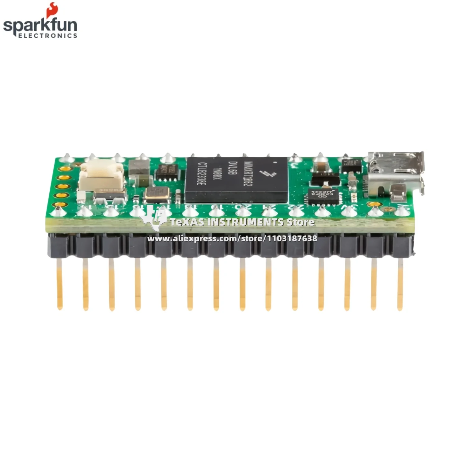 【TI Official】Teensy 4.0 (الرؤوس) DEV-16997 NXP iMXRT1062 ARM Cortex-M7 بسرعة 600 ميجا هرتز 1024 كيلو رام (512 كيلو مقترن بقوة) #5