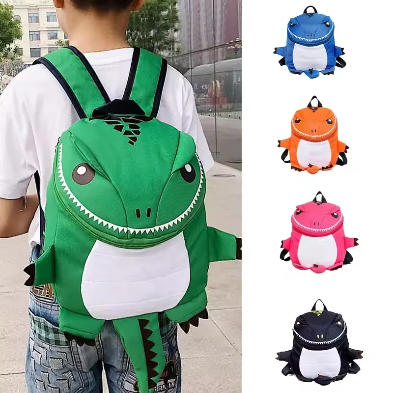 Tas Ransel Dinosaurus Kartun Lucu untuk Anak-anak, Tas Ransel Kecil untuk Balita Laki-laki dan Perempuan, Ringan, Tahan Air, Tas Sekolah untuk Prasekolah dan Perjalanan