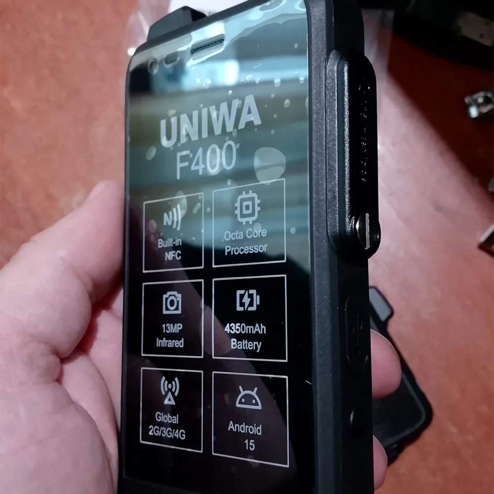 Original Dust Cover for UNIWA F400 Walkie-talkie. Genuine Official F400 Model Protective Cover