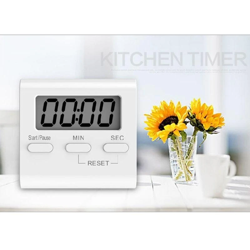 

F92B Kitchen Timers Large LCD Digital Kitchen Countdown Timer Stopwatches
