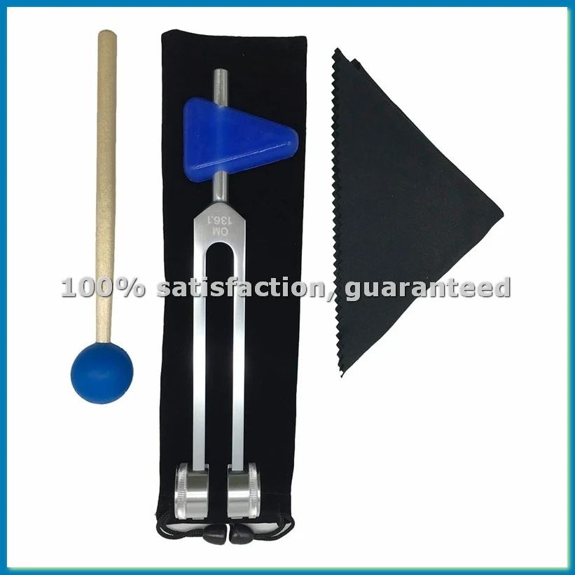 

Набор алюминиевых виброметров OM136.1 Гц с молоточками для тестирования нервной системы и звукотерапии - ABLL