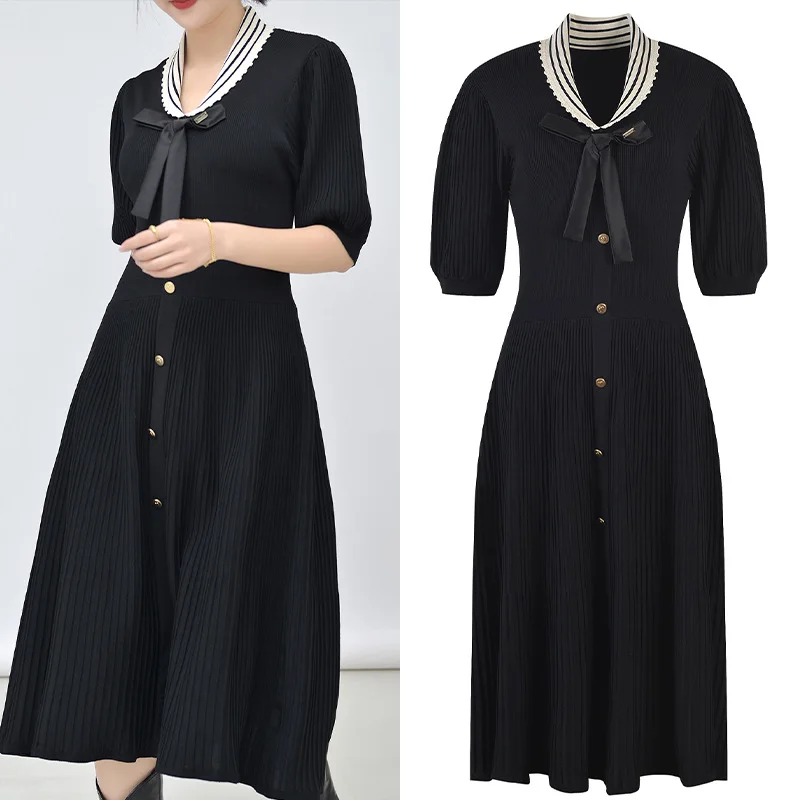 

Антивозрастной кукольный воротник с узлом на одной пуговице, вязаный Dr Bubble Sve ort Sve Dr, зимнее новое поступление