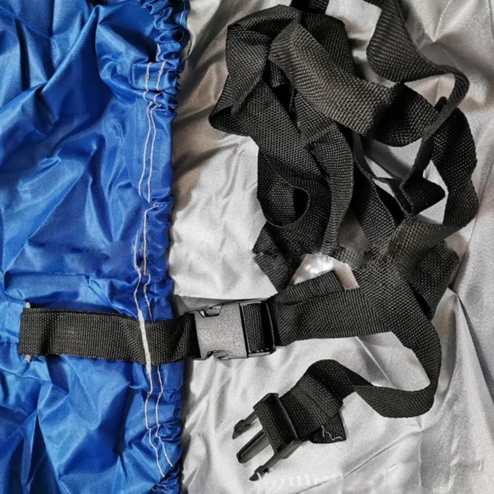 Cubierta impermeable para lancha rápida de barco azul 210D, apta para la mayoría de lanchas rápidas y lanchas de reacción, proporcionando cobertura y prevención.