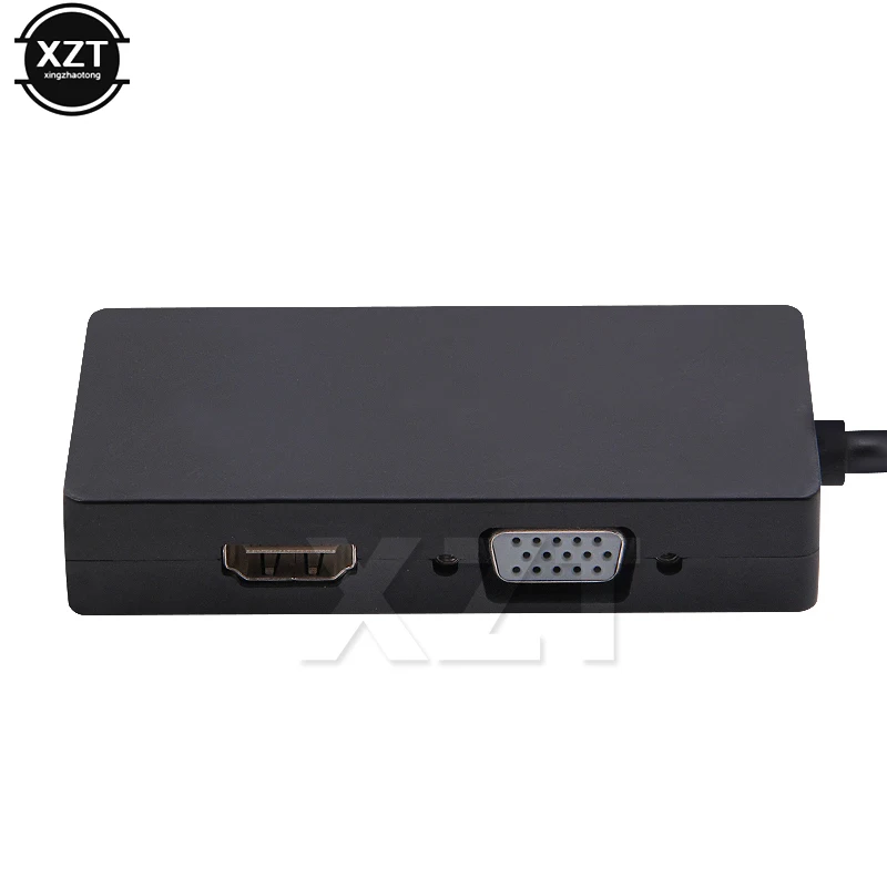 3 в 1 Mini Displayport DP Male to Audio Adapter Display Port Кабель-конвертер 1080P DP Кабель-адаптер для MacBook Pro Air