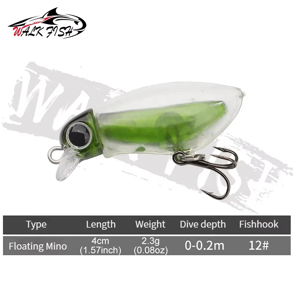 Señuelo Pencil WALK FISH – Vinilo con cola roja para superficie - imagen 5
