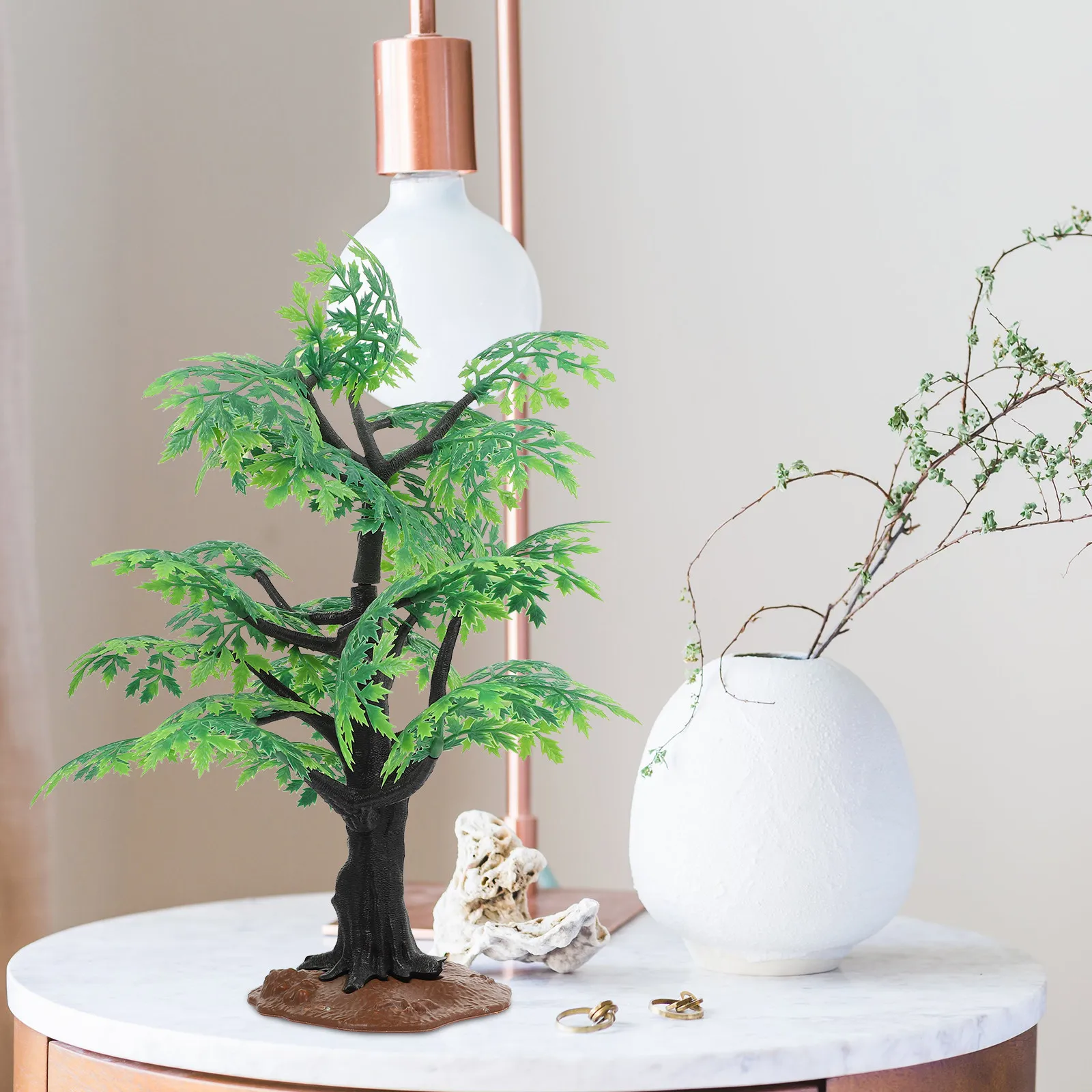 Bonsai Garden Design - Micro Maple Tree Ornament Sturdy Lightweight