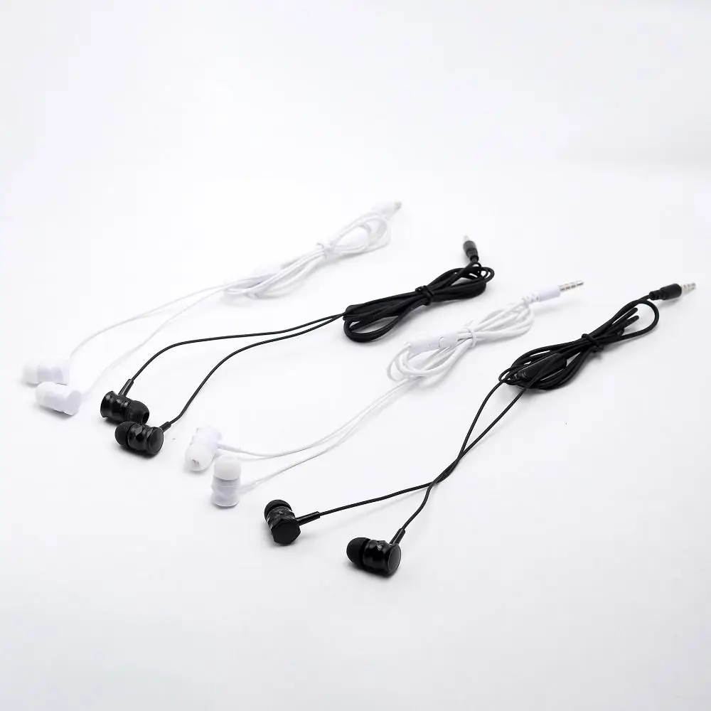 Portable 3.5mm In-ear Headphones High Definition Deep Bass Earphone Noise Canceling Wired Headset InEar Microphone Earbuds