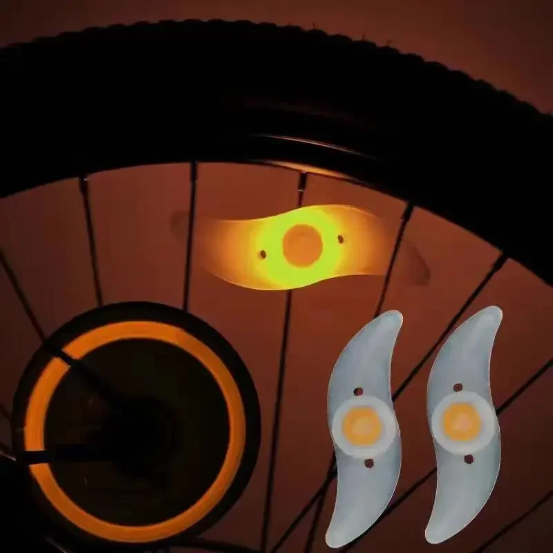 Bike Lights 3 Mode Wheel Spoke Tire Light LED Waterproof Safety Warning Flashlight Rear Front Cycling Lamp Mtb Bike Accessories