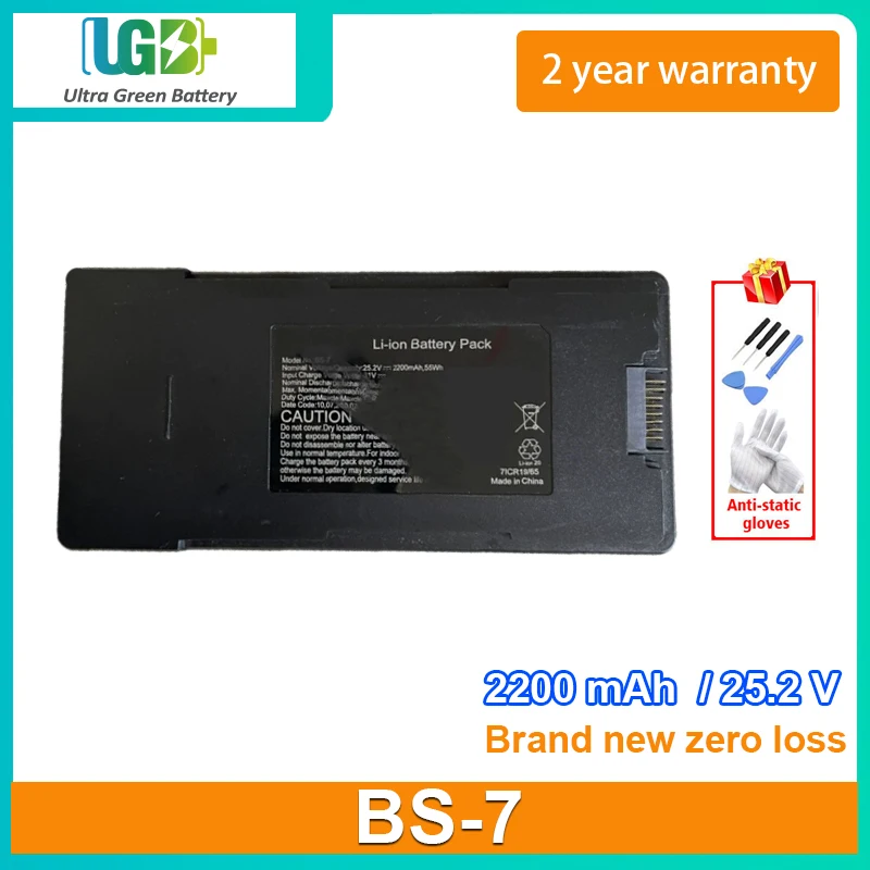 

UGB New BS-7 Battery For ZBPOWER BS-7 Handheld Tool Battery 25.2V 55WH 2200mAh