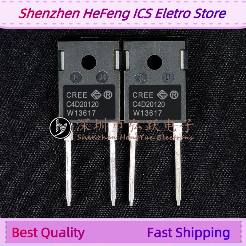 

10PCS -20PCS C4D20120 C4D20120H 20A 1200V TO-247-2 Fast Shipping Quality Guarantee Quick Delivery