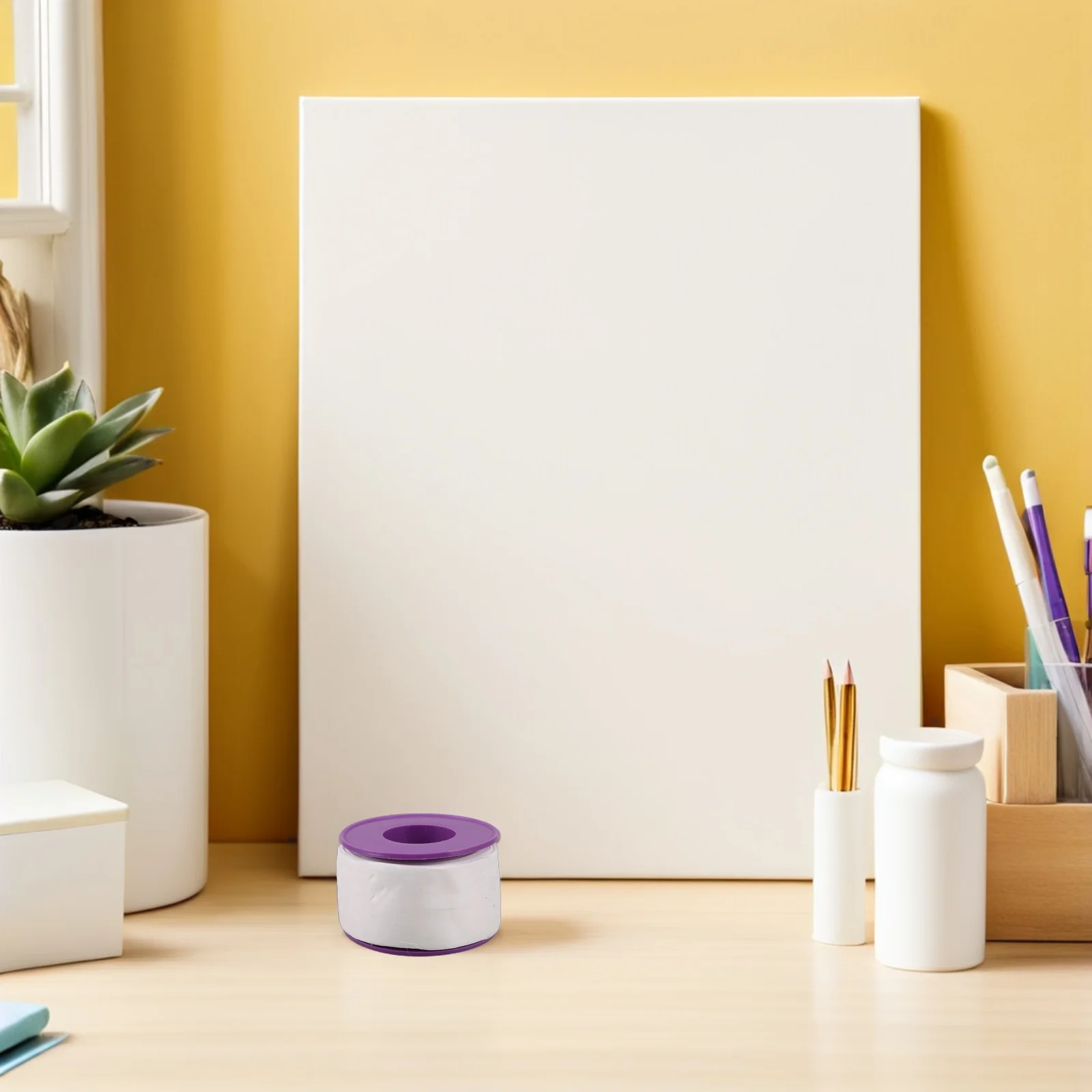 

4 Rolls Ptfe Seal Tape 1.2inch W X 590Inch L Heavy Duty Thread Sealing Tape for Plumbing Waterproof Joint Sealing for Metal