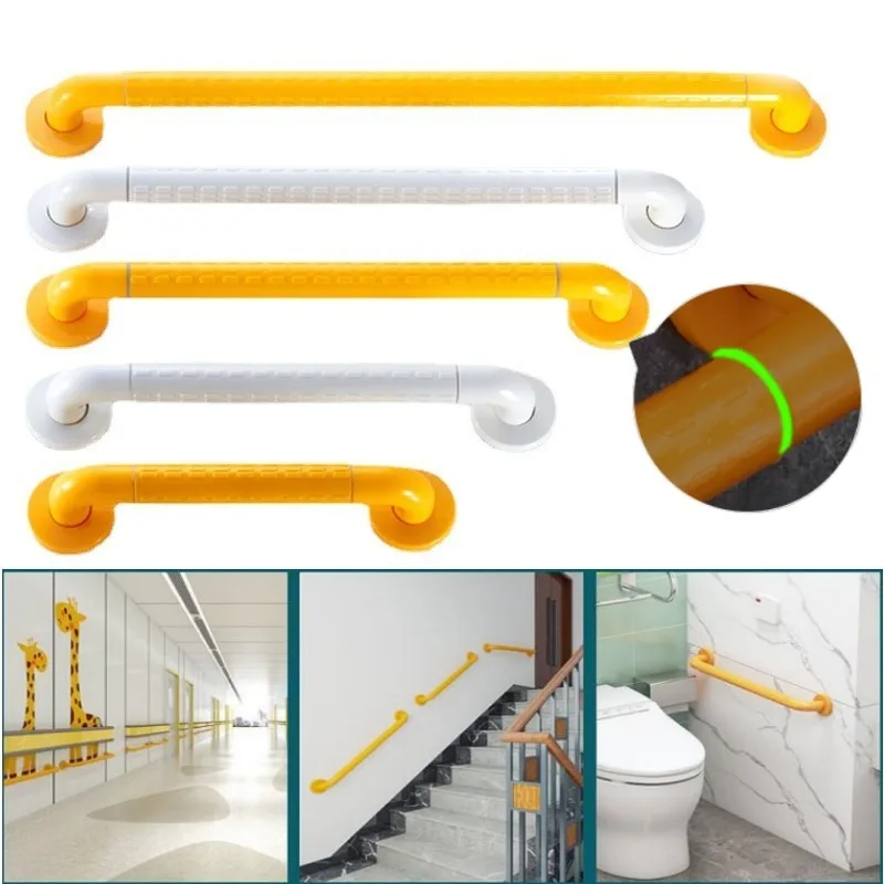 Stainless Steel Grab Bar Bathtub And Shower Barrier-free Safety Railings Elderly And Disabled Anti-slip Handles Bathroom Tools